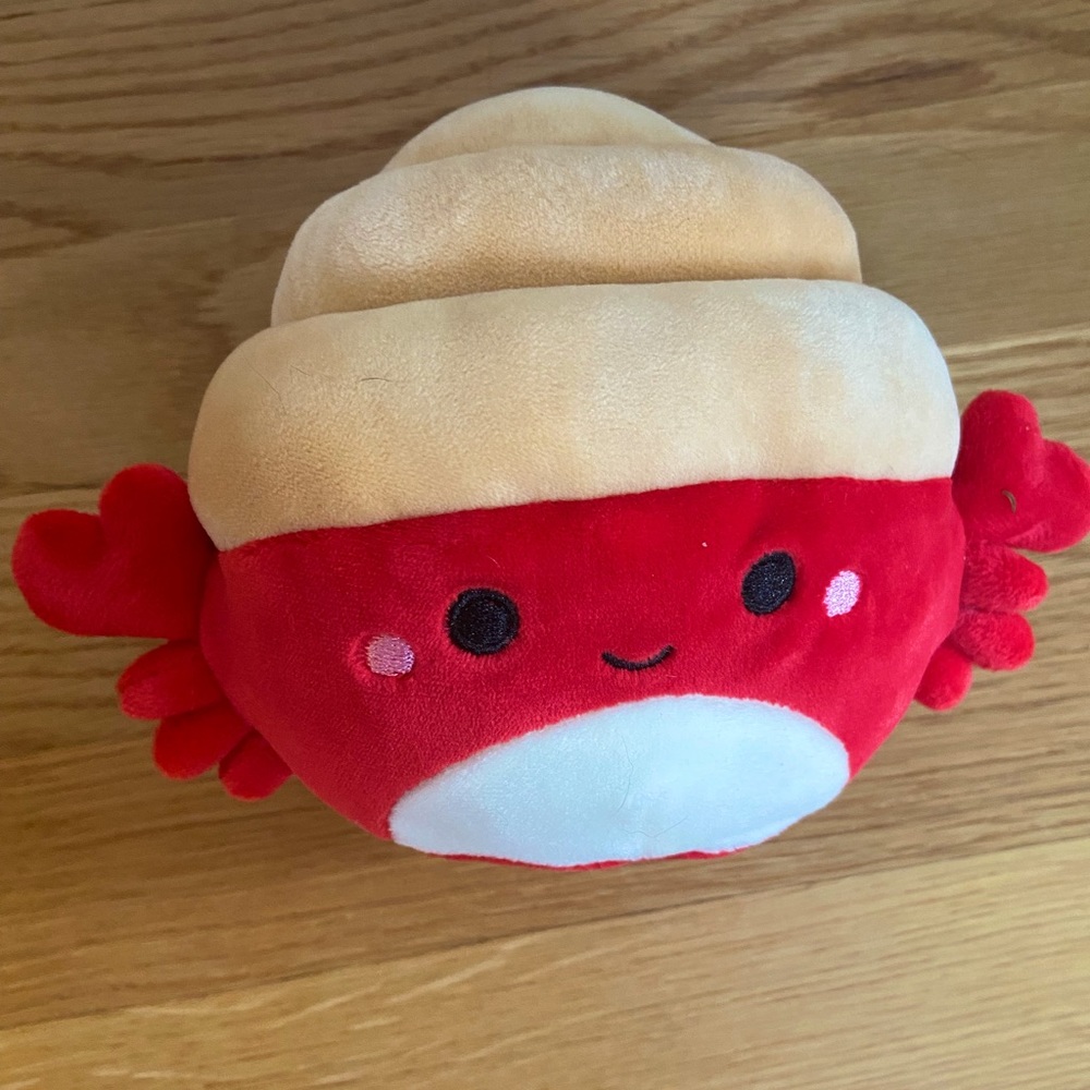 Hermit crab squishmallow🦀❤️